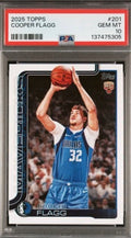 2025 Topps Cooper Flagg Rookie #201 PSA 10 Gem Mint🔥Quantity Read
